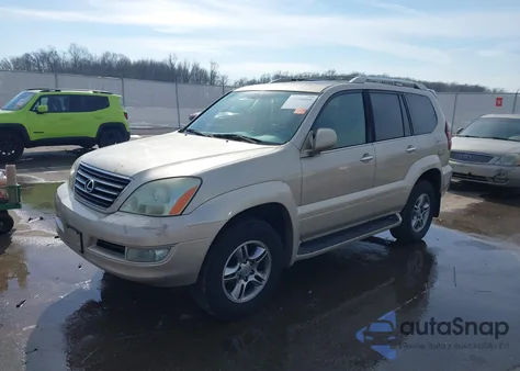 2008 Lexus Gx 470 z USA, uszkodzony, nr VIN JTJBT20X080164706